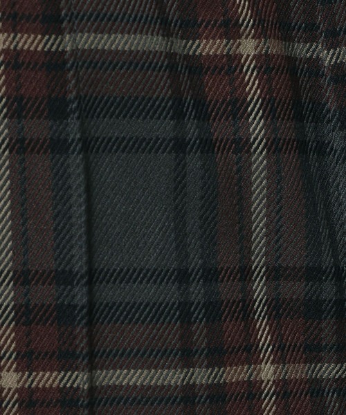 LEPSIM（レプシィム）の「【6つの嬉しい機能付き】ハタラク7DAYSチェックストレートパンツ 2022冬　288384（スラックス・レディース・グリーン/ブラウン/グレイッシュベージュ・MEDIUM/LARGE/SMALL/X-SMALL/X-LARGE）」の6枚目の写真