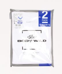 BODY WILD（ボディーワイルド）の「BODYWILD/ボディワイルド　Tシャツ パックT 丸首 2枚組 吸汗速乾（インナーウェア/肌着・メンズ）」