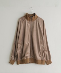 WHIMSIC | 【UNISEX】ベロアパイピングトラックジャケット(その他アウター)