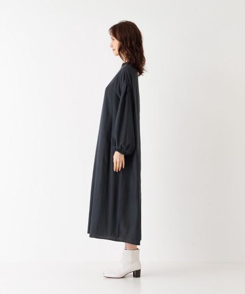 abahouse mavie(アバハウスマヴィ)の「袖ボリュームワンピース&ニットベストセット(ワンピース・レディース・ベージュ/カーキ/チャコールグレー/モスグリーン・フリー)」の19枚目の写真