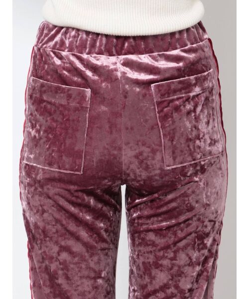 jouetie（ジュエティ）の「ベロアラインフレアパンツ（その他パンツ・レディース・ブラック/ピンク/ブルー・MEDIUM）」の20枚目の写真