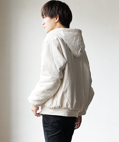 MEYAME CORDUROY HOODED JACKET