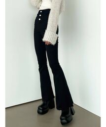 EMODA | ハイポケットハイウエストフレアパギンス(デニムパンツ)