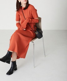 acro | マルチWAYカットアウトニットワンピ〈手洗い可能〉/AC2303(ワンピース)