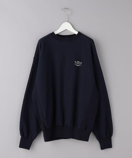 BLUE(ブルー)の「<BLUE> YALE クルーネック スウェット(Tシャツ/カットソー・メンズ・ネイビー・XL/S/M/L)」の1枚目の写真