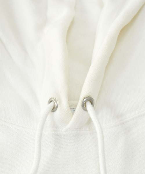 Champion(チャンピオン)の「【ヴィンテージ古着】Champion / チャンピオン REVERSE WEAVE ロゴ刺繍 プルオーバーパーカー(パーカー・メンズ・ホワイト・SMALL)」の9枚目の写真