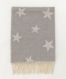Quality ふわふわ星柄ストール