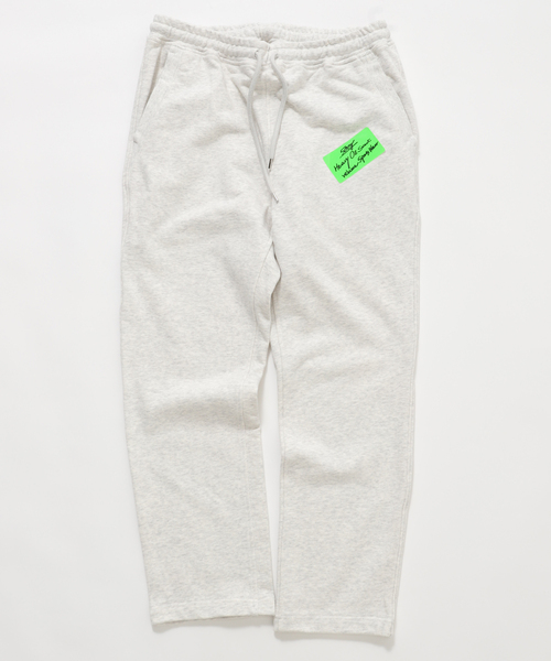 JOURNAL STANDARD relume(ジャーナルスタンダード レリューム)の「【relume SPORTS WEAR】ヘビーウェイトスウェットパンツ(スウェットパンツ・メンズ・ホワイト系その他/モスグリーン/ライトグレー・MEDIUM/LARGE)」の2枚目の写真