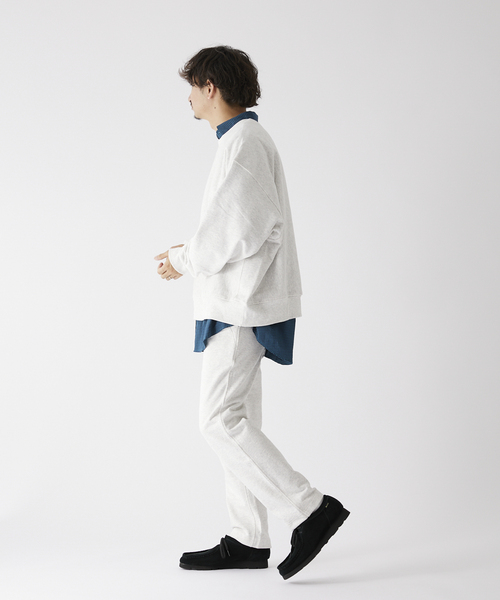 JOURNAL STANDARD relume(ジャーナルスタンダード レリューム)の「【relume SPORTS WEAR】ヘビーウェイトスウェットパンツ(スウェットパンツ・メンズ・ホワイト系その他/モスグリーン/ライトグレー・MEDIUM/LARGE)」の10枚目の写真