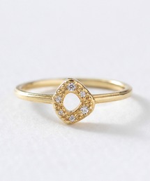 NOIR DE POUPEE（ノワールドプーペ）の「silver925 パヴェフレーム リング（ニッケルフリー）（リング・レディース）」