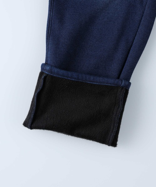 HONEYSUCKLE ROSE（ハニーサックルローズ）の「【HONEYSUCKLE ROSE】「MOCOMOCO」あったか裏シャギーテーパードパンツ（その他パンツ・レディース・ダークインディゴブルー/ブラック・XL/L/S/XS/M）」の7枚目の写真