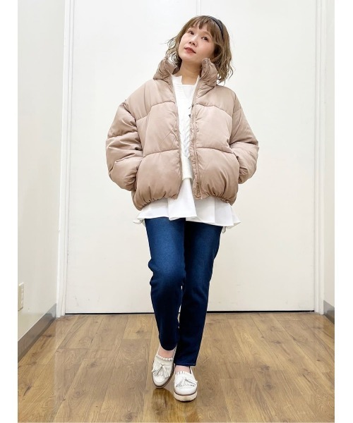 HONEYSUCKLE ROSE（ハニーサックルローズ）の「【HONEYSUCKLE ROSE】「MOCOMOCO」あったか裏シャギーテーパードパンツ（その他パンツ・レディース・ダークインディゴブルー/ブラック・XL/L/S/XS/M）」の10枚目の写真