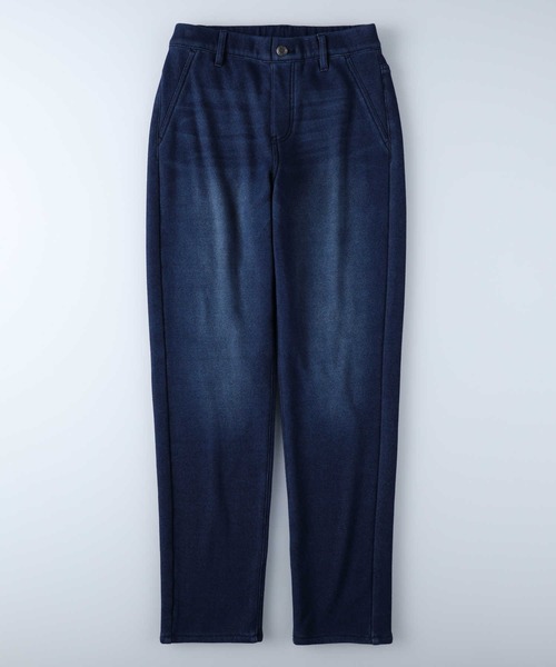 HONEYSUCKLE ROSE（ハニーサックルローズ）の「【HONEYSUCKLE ROSE】「MOCOMOCO」あったか裏シャギーテーパードパンツ（その他パンツ・レディース・ダークインディゴブルー/ブラック・XL/L/S/XS/M）」の14枚目の写真