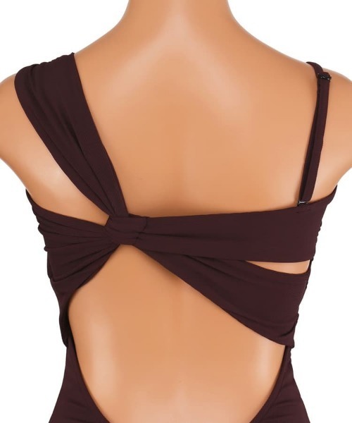 San-ai Resort 三愛水着楽園(サンアイリゾート サンアイミズギラクエン)の「インポートファブリック ワンピース水着 9M・11L【San-ai Resort(サンアイリゾート)】(水着・レディース・ブラック/ブラウン/カーキ・9号/11号)」の15枚目の写真