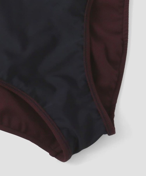 San-ai Resort 三愛水着楽園(サンアイリゾート サンアイミズギラクエン)の「インポートファブリック ワンピース水着 9M・11L【San-ai Resort(サンアイリゾート)】(水着・レディース・ブラック/ブラウン/カーキ・9号/11号)」の18枚目の写真