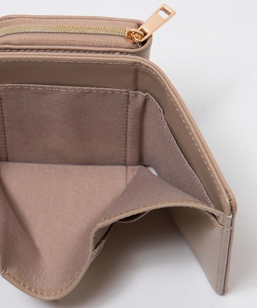 WEGO（ウィゴー）の「WEGO/メタルフラワーウォレット（財布・レディース・ブラック/オフホワイト/サックスブルー/グリーン・FREE）」の13枚目の写真