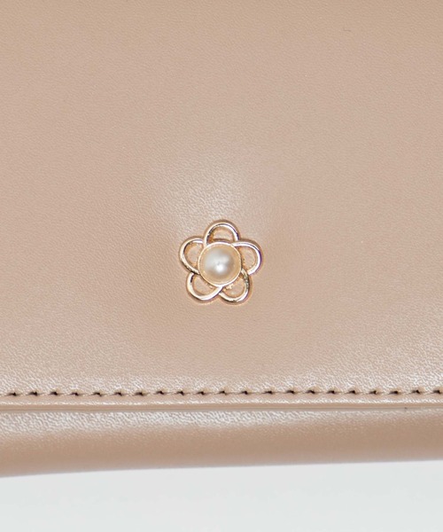 WEGO（ウィゴー）の「WEGO/メタルフラワーウォレット（財布・レディース・ブラック/オフホワイト/サックスブルー/グリーン・FREE）」の10枚目の写真