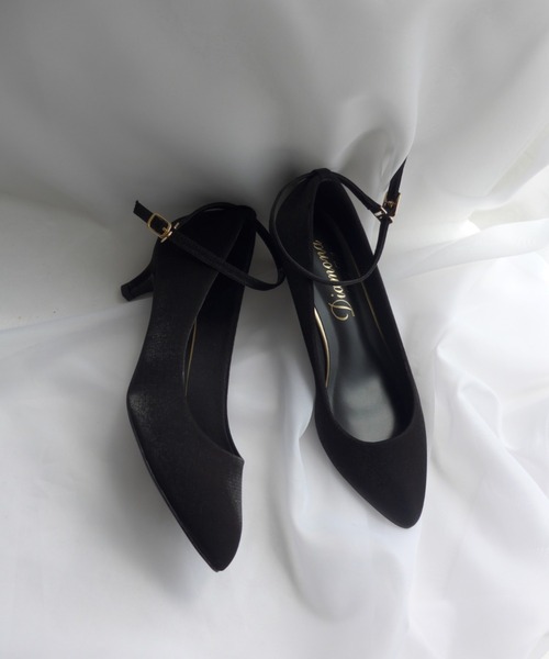 Dorry Doll(ドリードール)の「シンプルプレーンローヒールポインテッドトゥパンプス ストラップ付き(パンプス・レディース・ベージュ/シルバー/ブラック・M/LL/L/S)」の18枚目の写真