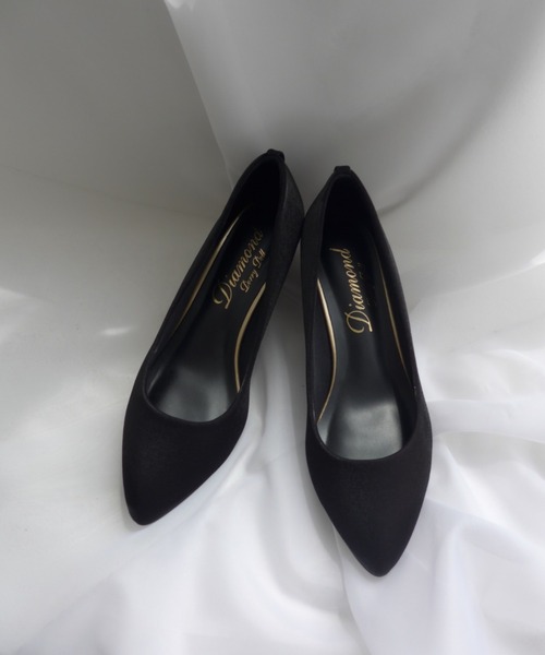Dorry Dollシンプルプレーンローヒールポインテッドトゥパンプス Dorry Doll パンプス シンプルプレーンローヒールポインテッド