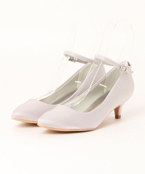 Dorry Doll(ドリードール)の「シンプルプレーンローヒールポインテッドトゥパンプス ストラップ付き(パンプス・レディース・ベージュ/シルバー/ブラック・M/LL/L/S)」の13枚目の写真