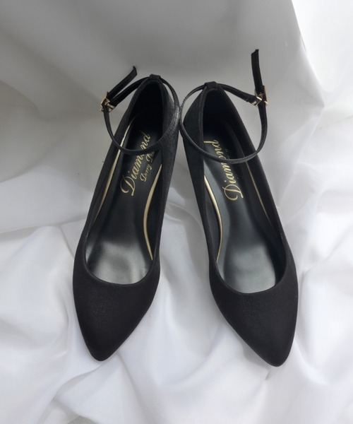 Dorry Doll(ドリードール)の「シンプルプレーンローヒールポインテッドトゥパンプス ストラップ付き(パンプス・レディース・ベージュ/シルバー/ブラック・M/LL/L/S)」の9枚目の写真