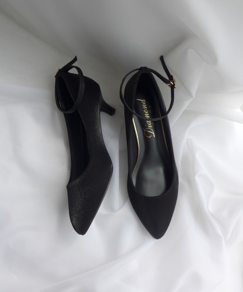 Dorry Doll(ドリードール)の「シンプルプレーンローヒールポインテッドトゥパンプス ストラップ付き(パンプス・レディース・ベージュ/シルバー/ブラック・M/LL/L/S)」の11枚目の写真