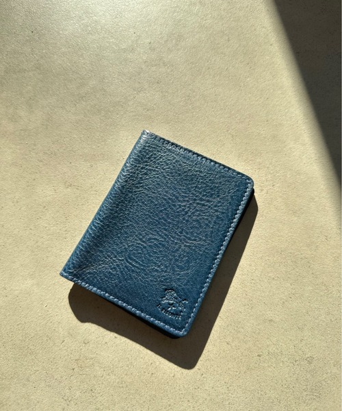 【IL BISONTE】イルビゾンテ COWHIDE CREDIT-CARDS HOLDER パスケース 定期入れ SCC003