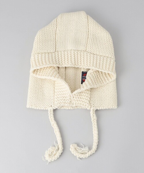 CLIPPER CASUALS（クリッパーカジュアル）の「CLIPPER CASUALS/クリッパーカジュアル HOOD / フードキャップ（ニットキャップ/ビーニー・レディース・ピンク/グリーン/オフホワイト/ブラック・ONE SIZE）」の2枚目の写真