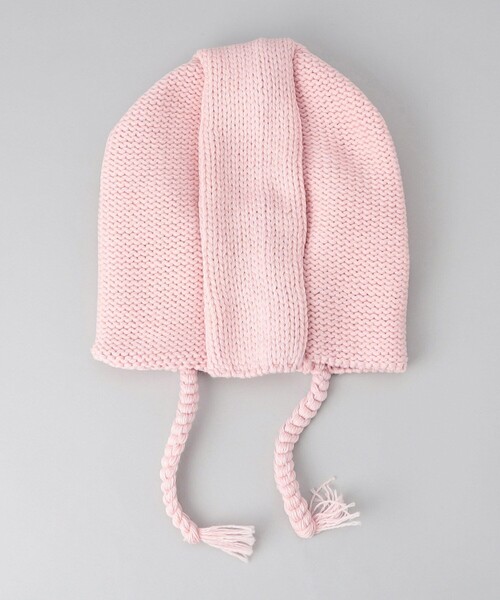 CLIPPER CASUALS（クリッパーカジュアル）の「CLIPPER CASUALS/クリッパーカジュアル HOOD / フードキャップ（ニットキャップ/ビーニー・レディース・ピンク/グリーン/オフホワイト/ブラック・ONE SIZE）」の7枚目の写真