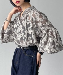 PAGEBOY | ソフトレースジャガードブラウス(シャツ/ブラウス)