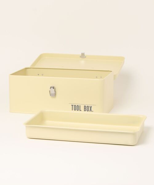 LBC(エルビーシー)の「ウティ・ボックス(収納グッズ・レディース・オフホワイト/ネイビー/レッド/グリーン・FREE)」の6枚目の写真