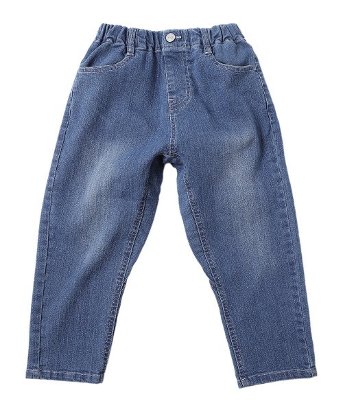 devirock(デビロック)の「楽デニム ペグトップパンツ(デニムパンツ・キッズ・ワンウォッシュ/サックスブルー/ネイビー・100cm/110cm/120cm/130cm/140cm/150cm/160cm)」の8枚目の写真