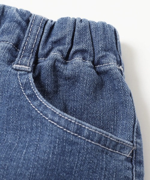 devirock(デビロック)の「楽デニム ペグトップパンツ(デニムパンツ・キッズ・ワンウォッシュ/サックスブルー/ネイビー・100cm/110cm/120cm/130cm/140cm/150cm/160cm)」の12枚目の写真