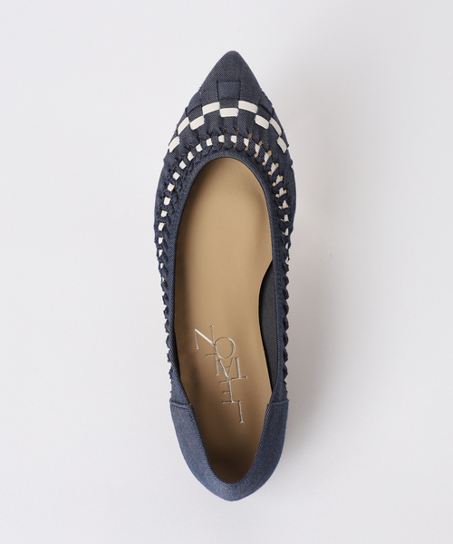 LE TALON（ルタロン）の「ポインテッドサシメッシュフラット（その他シューズ・レディース・ダークブルー・22cm/22.5cm/23cm/23.5cm/24cm/24.5cm/25cm/25.5cm）」の4枚目の写真