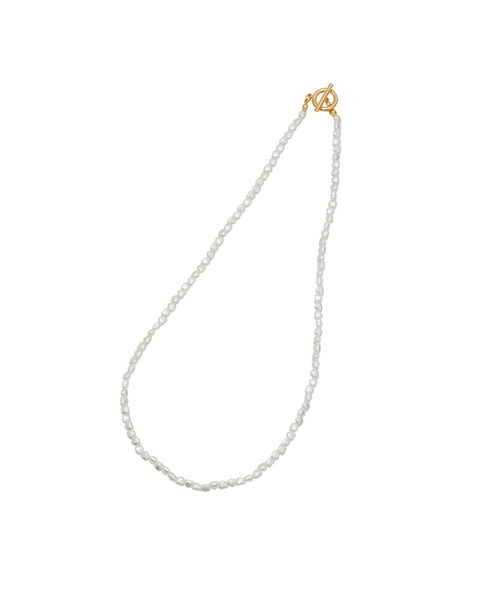 ADAM ET ROPE'(アダムエロペ)の「【LES BIJOUX】ニュアンスパールチョーカー(ネックレス・レディース・ホワイト系その他2・FREE)」の4枚目の写真