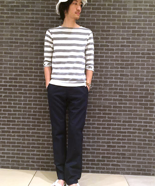 CIAOPANIC TYPY（チャオパニックティピー）の「綿麻コードリブパンツ（その他パンツ・メンズ・ホワイト/ベージュ/ネイビー/ブラック/ブルー・LARGE/MEDIUM/SMALL）」の22枚目の写真