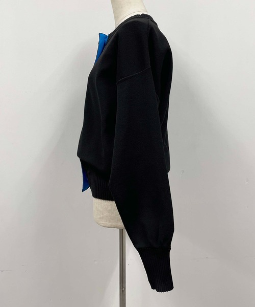 PICCIN（ピッチン）の「ロゴテープドットボタンカーディガン（カーディガン/ボレロ・レディース・ピンク/イエロー/ブラック・M）」の15枚目の写真