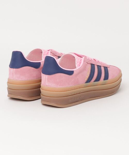adidas(アディダス)の「adidas GAZELLEBOLD W / アディダス ガゼルボールド W(スニーカー・レディース・ピンク・23.5cm/24.5cm/24.0cm/25.0cm/23.0cm)」の2枚目の写真