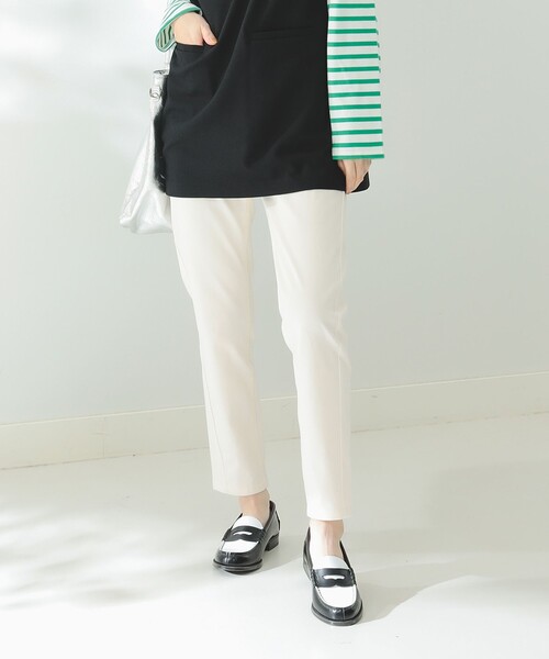 B:MING by BEAMS（ビーミングバイビームス）の「B:MING by BEAMS / ストレッチ テーパード パンツ（その他パンツ・レディース・オフホワイト/サックスブルー/ブラック/ミント/ピンク・SMALL/MEDIUM/LARGE）」の11枚目の写真