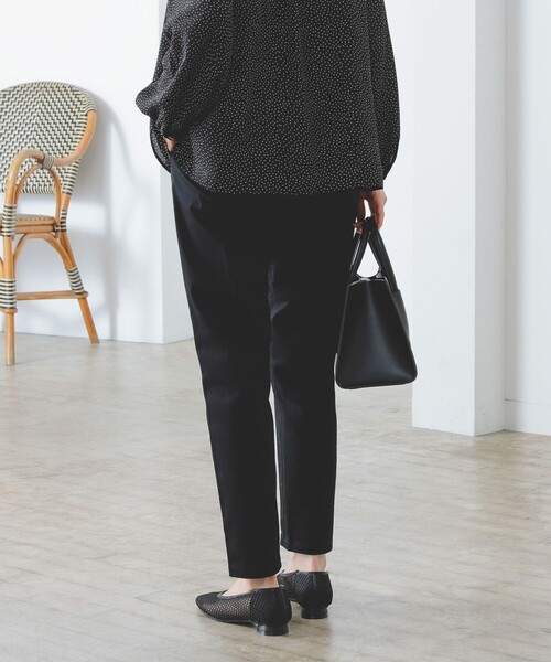 B:MING by BEAMS（ビーミングバイビームス）の「B:MING by BEAMS / ストレッチ テーパード パンツ（その他パンツ・レディース・オフホワイト/サックスブルー/ブラック/ミント/ピンク・SMALL/MEDIUM/LARGE）」の18枚目の写真