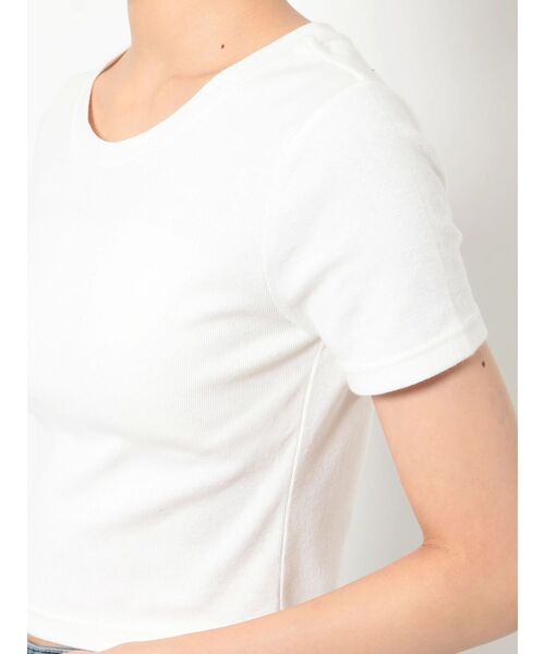 GYDA（ジェイダ）の「BASIC GG Tシャツ（Tシャツ/カットソー・レディース・ブラック/オフホワイト/オレンジ・FREE）」の16枚目の写真