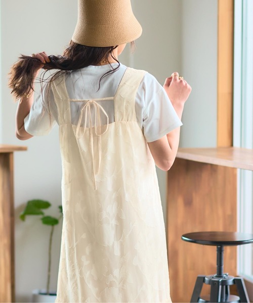 シアージャガードVネックワンピース（ワンピース）｜titivate