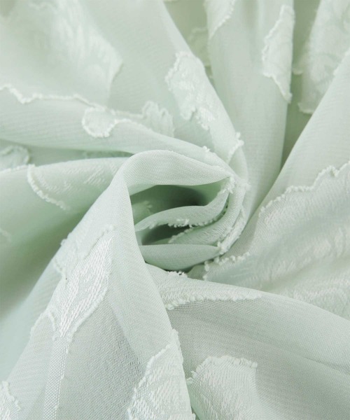 titivate(ティティベイト)の「シアージャガードVネックワンピース(ワンピース・レディース・ライトグリーン/アイボリー/ブラック・S/M/L)」の19枚目の写真