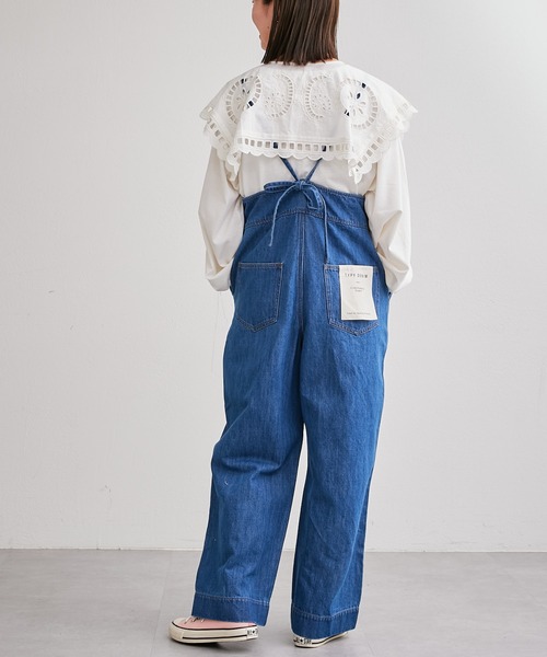 CIAOPANIC TYPY（チャオパニックティピー）の「【india】スクエアレース付け衿（付け襟・レディース・ホワイト/ブラック・ONE SIZE）」の10枚目の写真