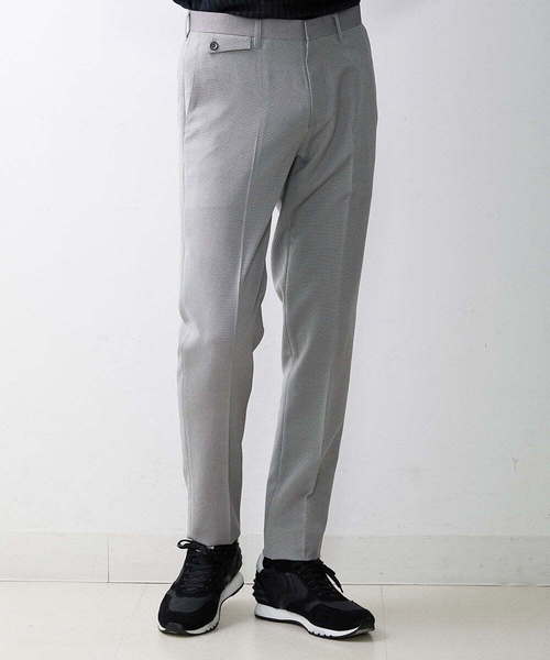MICHEL KLEIN HOMME (ミッシェルクランオム)の「オックススラックスパンツ(スラックス・メンズ・ブラック/ブルー/ライトグレー・X-LARGE/MEDIUM/LARGE)」の1枚目の写真