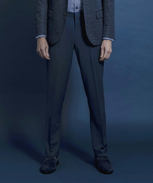 MICHEL KLEIN HOMME (ミッシェルクランオム)の「オックススラックスパンツ(スラックス・メンズ・ブラック/ブルー/ライトグレー・X-LARGE/MEDIUM/LARGE)」の8枚目の写真