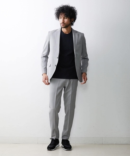 MICHEL KLEIN HOMME (ミッシェルクランオム)の「オックススラックスパンツ(スラックス・メンズ・ブラック/ブルー/ライトグレー・X-LARGE/MEDIUM/LARGE)」の9枚目の写真