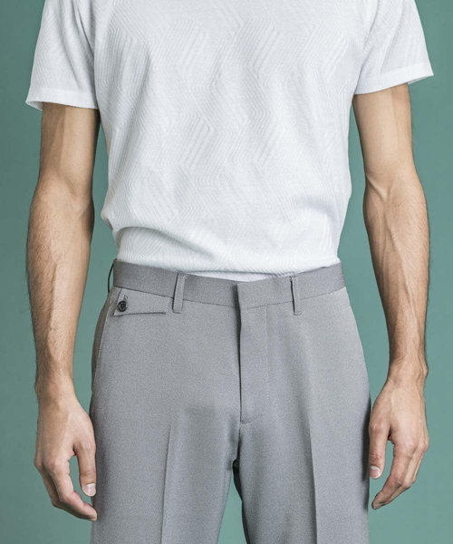 MICHEL KLEIN HOMME (ミッシェルクランオム)の「オックススラックスパンツ(スラックス・メンズ・ブラック/ブルー/ライトグレー・X-LARGE/MEDIUM/LARGE)」の14枚目の写真