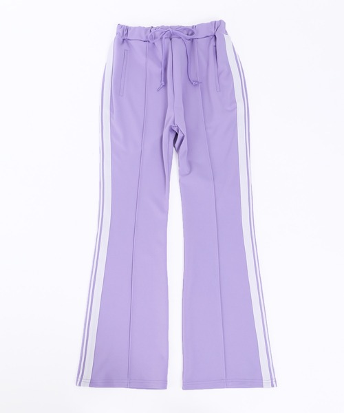 WC（ダブル シー）の「ラインフレアジャージパンツ（スウェットパンツ・レディース・ピンク/ブラック/グリーン/ライトパープル・FREE）」の9枚目の写真