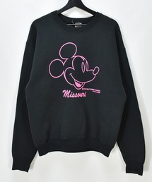 OLDMICKEY  | 【ヴィンテージ古着】90's Mickey / ミッキー Missouri プリント スウェット USA製 (スウェット)